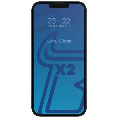 Kup Szkło hartowane Bizon Glass Edge - [2 PACK] + ochrona na obiektyw Apple iPhone 13 czarne - BIZ150 - {ean13} - Sklep Home Screen