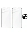 Kup Szkło hartowane Bizon Glass Edge - [2 PACK] + ochrona na obiektyw Apple iPhone 13 czarne - BIZ150 - {ean13} - Sklep Home Screen