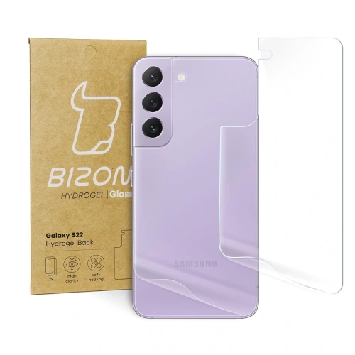 Buy Bizon Glass Hydrogel Samsung Galaxy S22 [2 PACK] - BIZ152 - {ean13} - Home Screen Store Europe