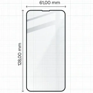 Kup Bizon Glass Edge sticlă securizată - [2 PACK] + protecție pentru lentilă Apple iPhone 13 Mini negru - BIZ153 - {ean13} - Sklep Home Screen