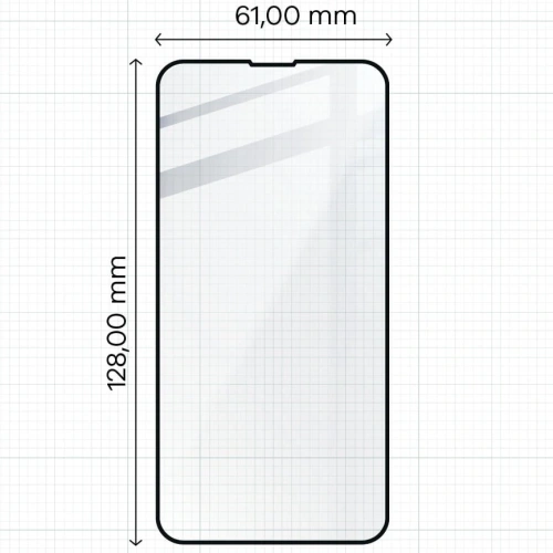 Kup Bizon Glass Edge edzett üveg - [2 CSOMAG] + lencsevédelem Apple iPhone 13 Mini fekete - BIZ153 - {ean13} - Sklep Home Screen