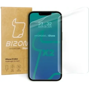 Kup Bizon Glass Hydrogel Apple iPhone 13 Mini [2 PACK] - BIZ155 - {ean13} - Sklep Home Screen