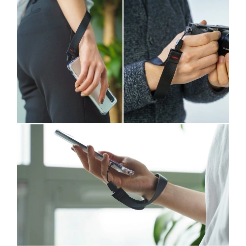 Buy Ringke Wrist Strap Black - RGK1157BLK - {ean13} - Home Screen Store Europe