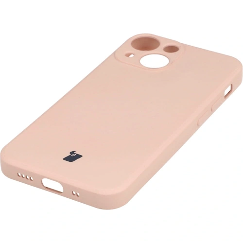 Kup Etui Bizon Case Silicone do Apple iPhone 13 Mini jasnoróżowe - BIZ157 - {ean13} - Sklep Home Screen