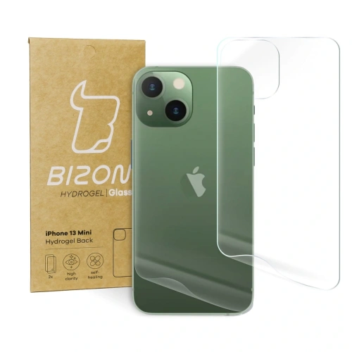 Kup Bizon Glass Hydrogel Apple iPhone 13 Mini [2 PACK] - BIZ158 - {ean13} - Sklep Home Screen