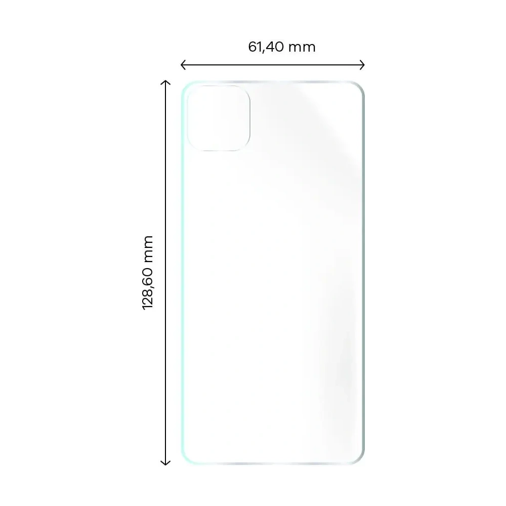 Folia hydrożelowa na tył Bizon Glass Hydrogel Apple iPhone 13 Mini [2 PACK]