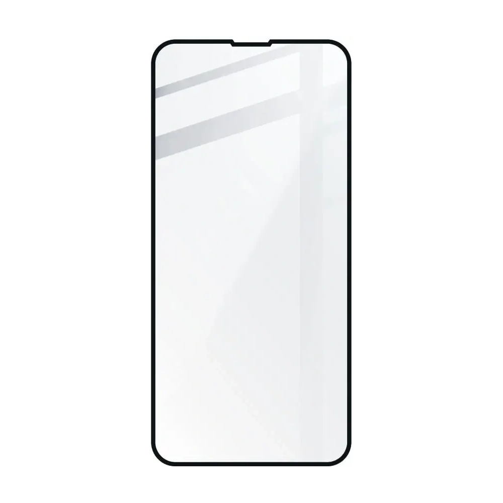 Szkło hartowane Bizon Glass Edge - [2 PACK] + ochrona na obiektyw Apple iPhone 13 Pro czarne