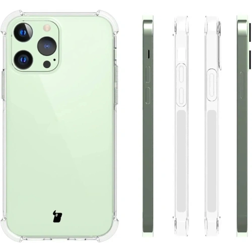 Kup Etui + 2x szkło na ekran + obiektyw Bizon Case Clear Pack do Apple iPhone 13 Pro przezroczyste - BIZ161 - {ean13} - Sklep Home Screen