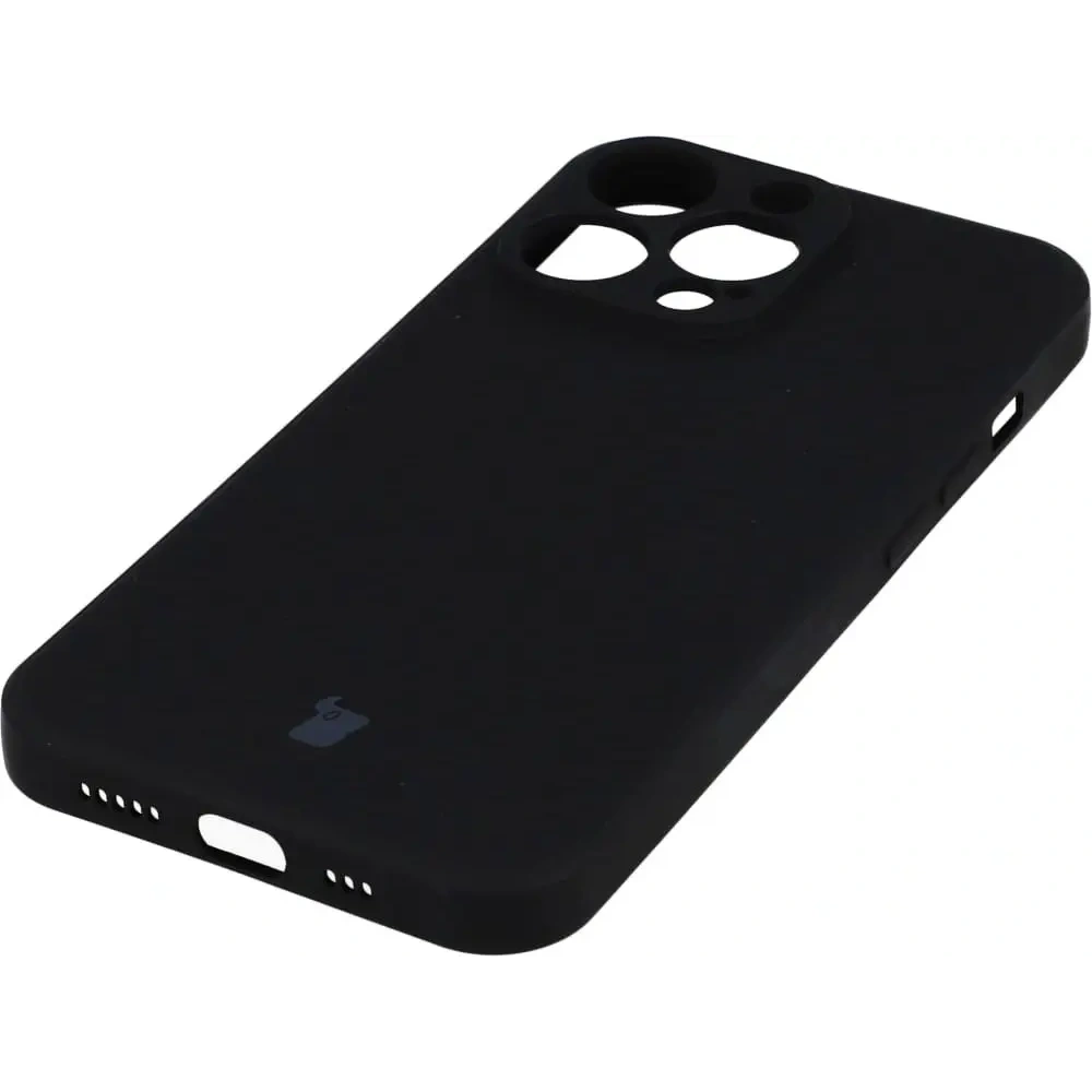 Etui Bizon Case Silicone do Apple iPhone 13 Pro czarne