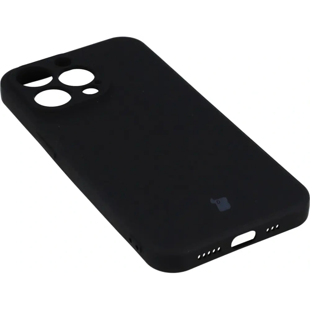 Etui Bizon Case Silicone do Apple iPhone 13 Pro czarne