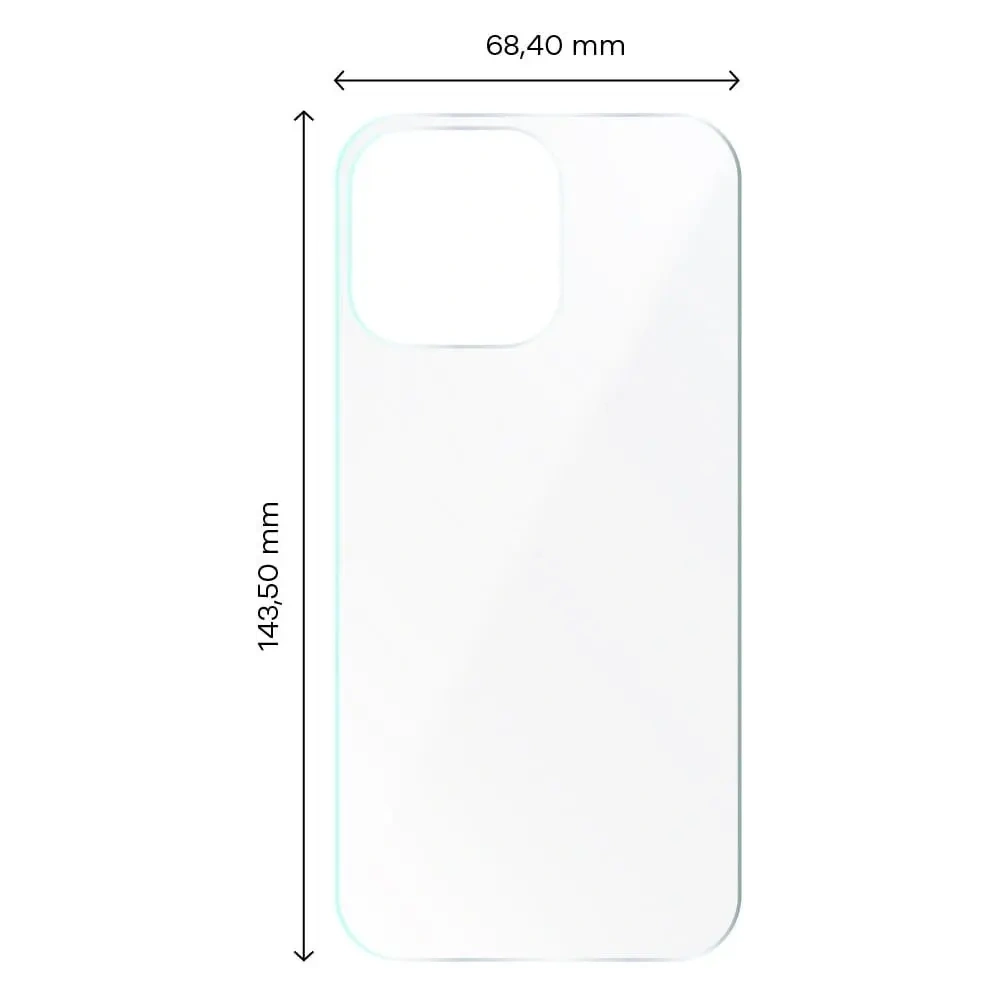 Folia hydrożelowa na tył Bizon Glass Hydrogel Apple iPhone 13 Pro [2 PACK]