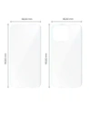 Kup Fólie z hydrogelem na zadní a přední stranu Bizon Glass Hydrogel Apple iPhone 13 Pro - BIZ164 - {ean13} - Sklep Home Screen