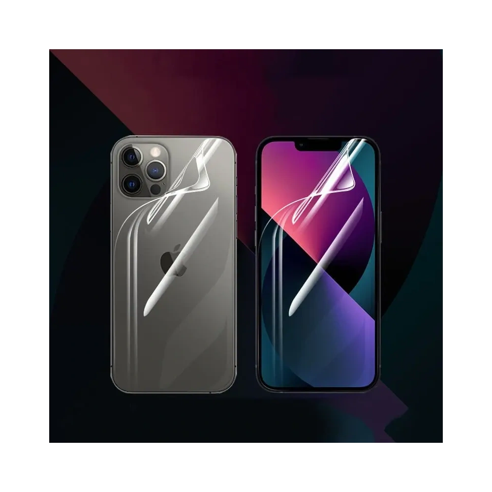 Folia hydrożelowa na tył i przód Bizon Glass Hydrogel Apple iPhone 13 Pro