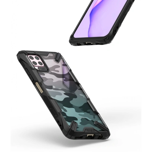 Kup Etui Ringke Fusion-X Huawei P40 Lite Camo (Moro) Fekete - RGK1141MOB - {ean13} - Sklep Home Screen