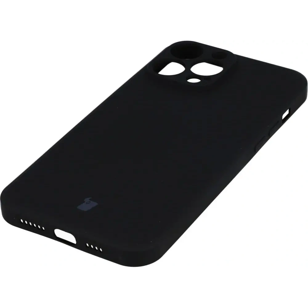 Etui Bizon Case Silicone do Apple iPhone 13 Pro Max czarne