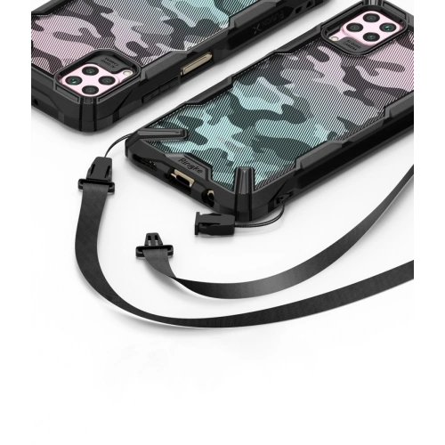 Kup Etui Ringke Fusion-X Huawei P40 Lite Camo (Moro) Fekete - RGK1141MOB - {ean13} - Sklep Home Screen