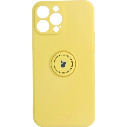Buy Bizon Case Silicone Ring Apple iPhone 13 Pro Max yellow - BIZ168 - {ean13} - Home Screen Store Europe