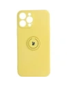 Bizon Case Silicone Ring Apple iPhone 13 Pro Max yellow