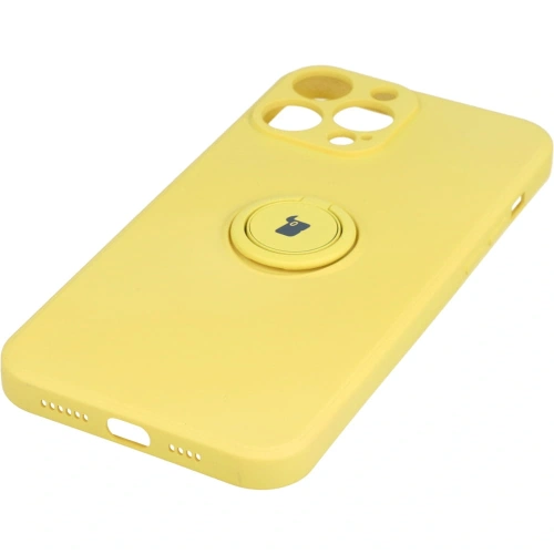 Buy Bizon Case Silicone Ring Apple iPhone 13 Pro Max yellow - BIZ168 - {ean13} - Home Screen Store Europe