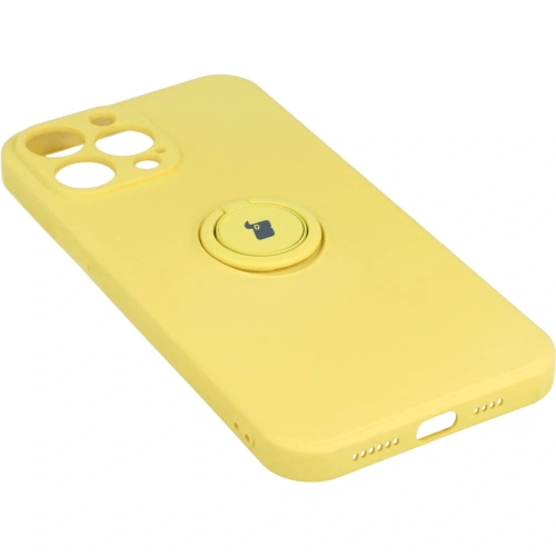 Buy Bizon Case Silicone Ring Apple iPhone 13 Pro Max yellow - BIZ168 - {ean13} - Home Screen Store Europe
