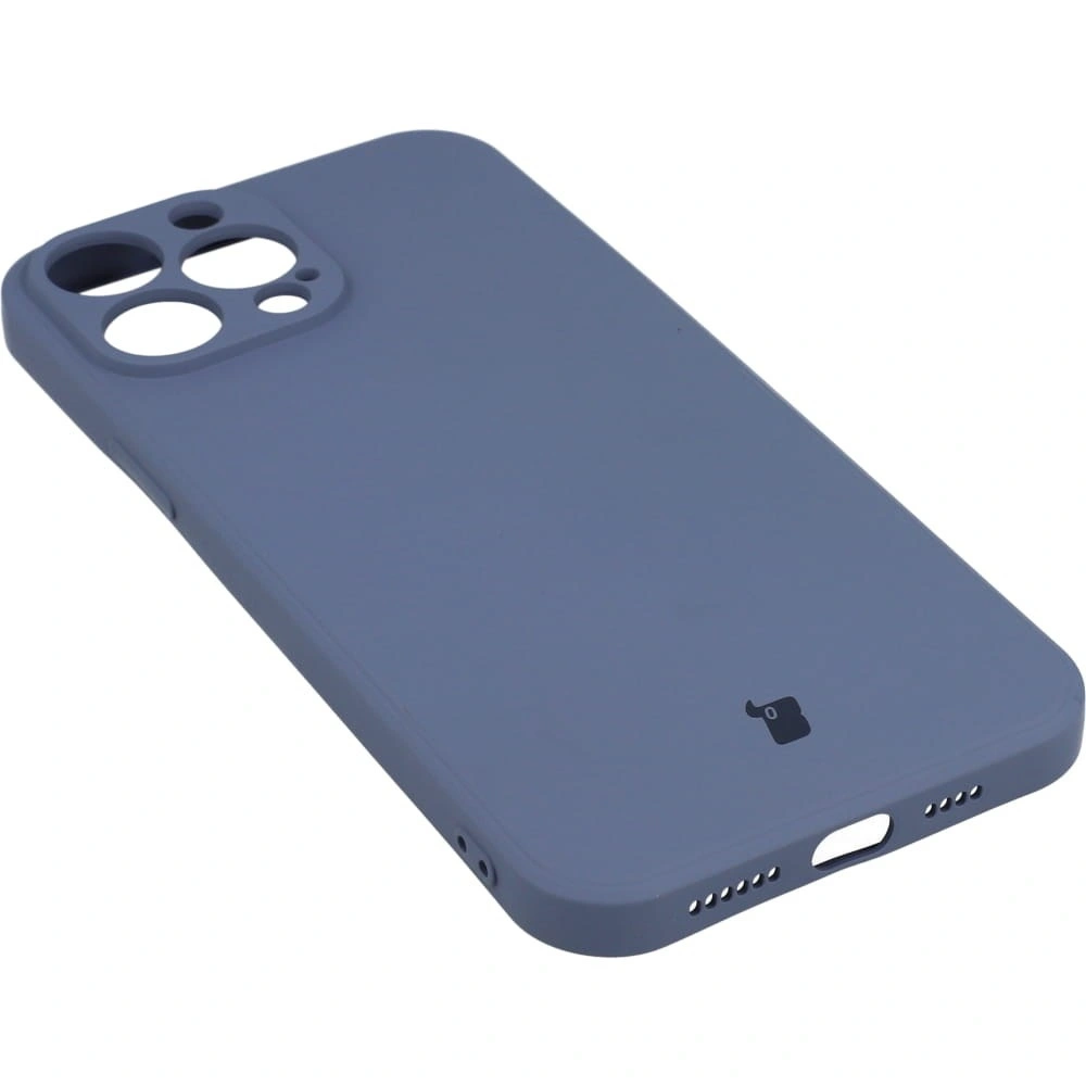 Etui Bizon Case Silicone do Apple iPhone 13 Pro Max szare