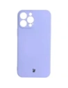 Etui Bizon Case Silicone do Apple iPhone 13 Pro Max fialové