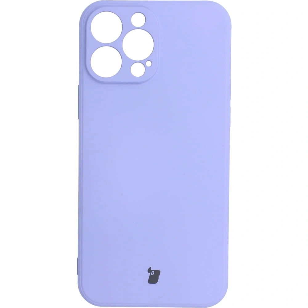 Etui Bizon Case Silicone do Apple iPhone 13 Pro Max fioletowe
