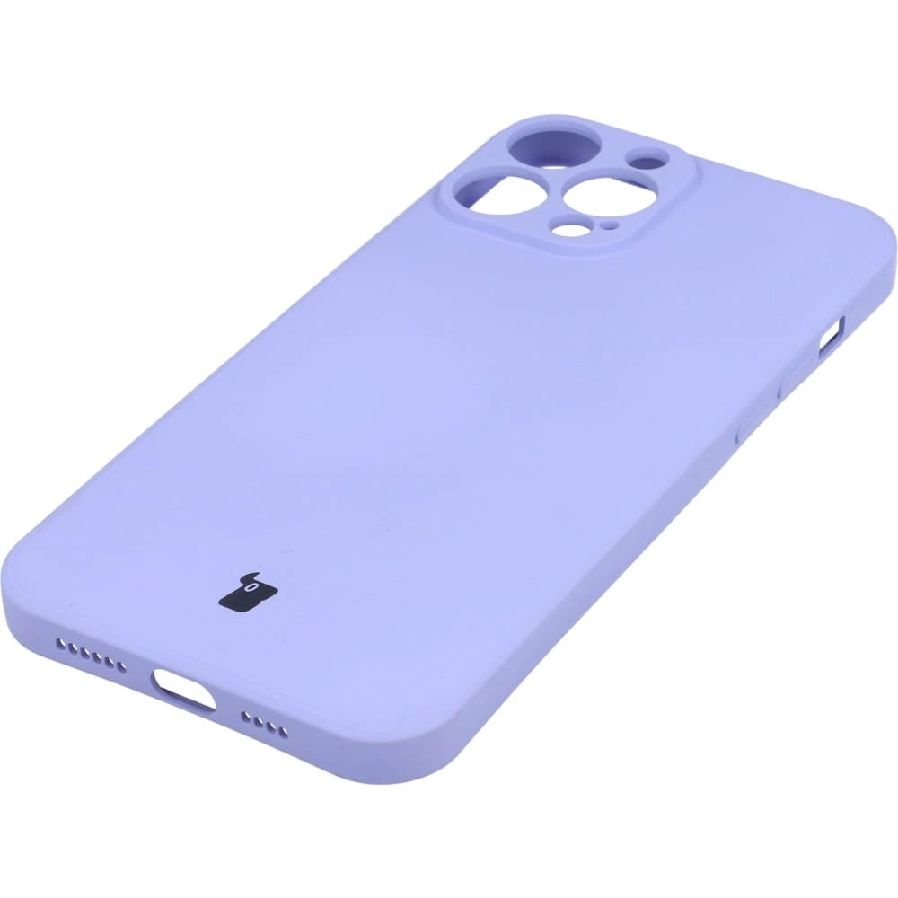 Etui Bizon Case Silicone do Apple iPhone 13 Pro Max fioletowe