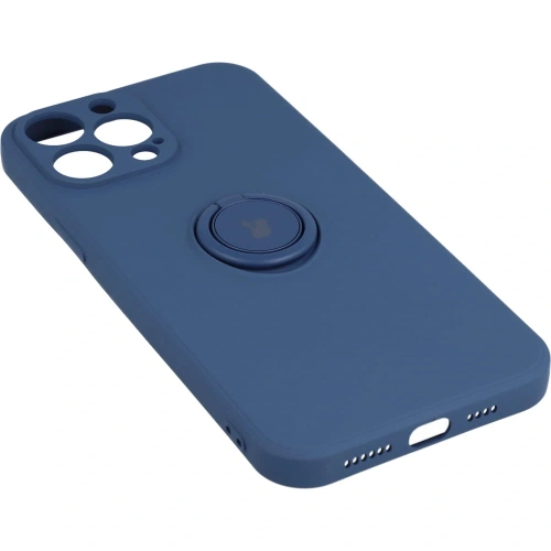 Kup Etui Bizon Case Silicone Ring do Apple iPhone 13 Pro Max tmavě modré - BIZ171 - {ean13} - Sklep Home Screen