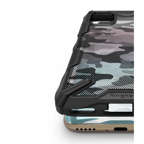 Kup Etui Ringke Fusion-X Huawei P40 Lite Camo (Moro) Fekete - RGK1141MOB - {ean13} - Sklep Home Screen