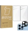 Buy Bizon Glass Edge tempered glass - [2 PACK] + lens protection Apple iPhone 13 Pro Max black - BIZ175 - {ean13} - Home Screen Store Europe