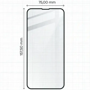Buy Bizon Glass Edge Apple iPhone 13 Pro Max black - BIZ176 - {ean13} - Home Screen Store Europe