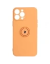 Bizon Case Silicone Ring Apple iPhone 13 Pro Max orange