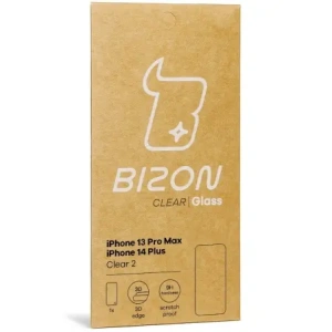 Kup Bizon Glass Clear 2 Apple iPhone 14 Plus / Apple iPhone 13 Pro Max - BIZ179 - {ean13} - Sklep Home Screen