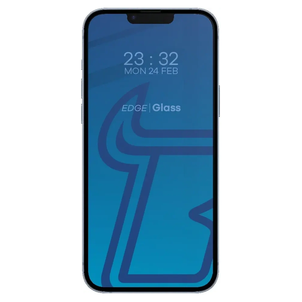 Szkło hartowane Bizon Glass Edge 2 do Apple iPhone 14 Plus / 13 Pro Max czarne