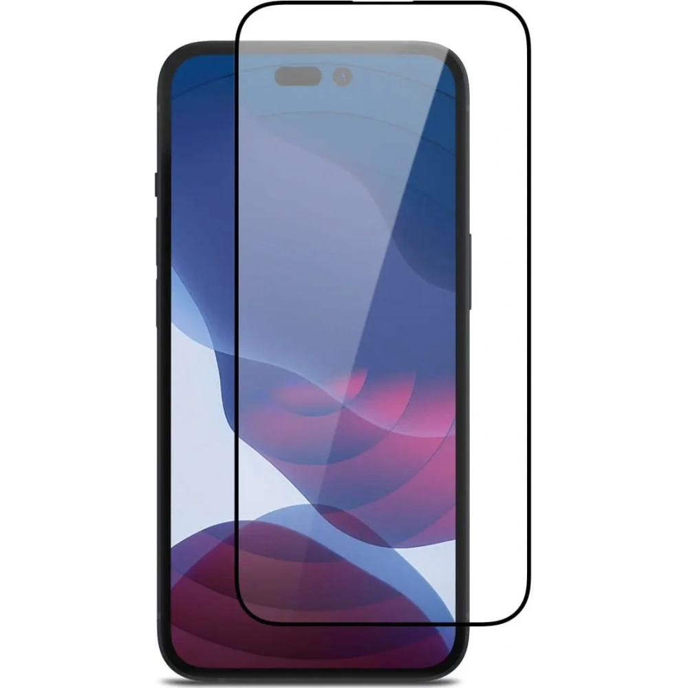 Szkło hartowane Bizon Glass Edge 2 do Apple iPhone 14 Plus / 13 Pro Max czarne