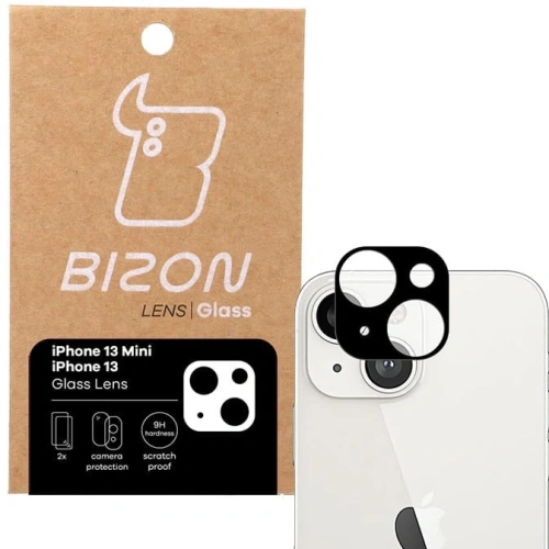 Kup Sklo na aparát Bizon Glass Lens do Apple iPhone 13 / 13 Mini [2 PACK] - BIZ182 - {ean13} - Sklep Home Screen