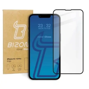 Kup Szkło hartowane Bizon Glass Edge do Apple iPhone 13 / 13 Pro czarne - BIZ183 - {ean13} - Sklep Home Screen