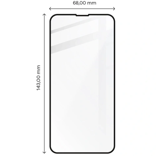 Kup Szkło hartowane Bizon Glass Edge do Apple iPhone 13 / 13 Pro czarne - BIZ183 - {ean13} - Sklep Home Screen