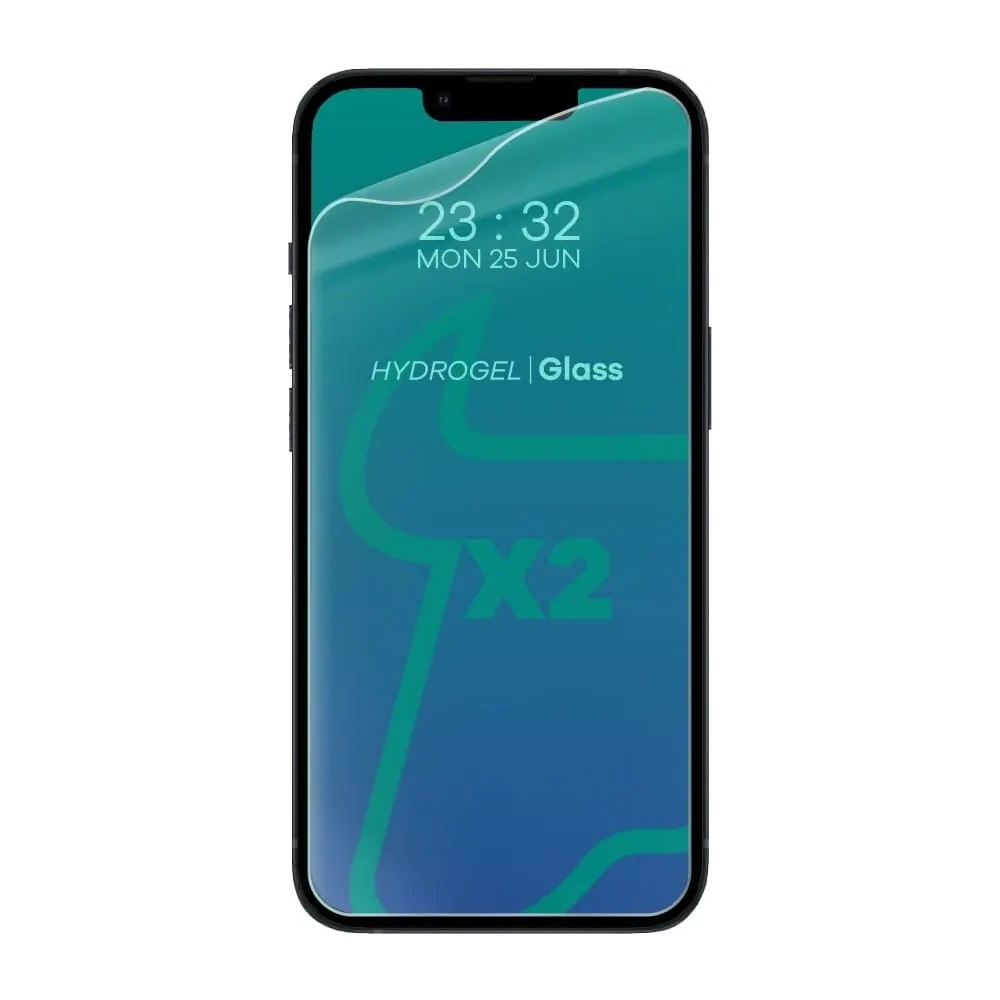 Folia hydrożelowa na ekran Bizon Glass Hydrogel Apple iPhone 13 / 13 Pro [2 PACK]