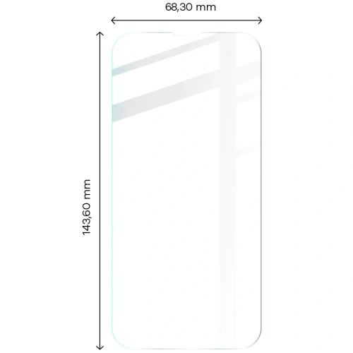 Kup Szkło hartowane Bizon Glass Clear 2 do Apple iPhone 14 / 13 / 13 Pro - BIZ185 - {ean13} - Sklep Home Screen