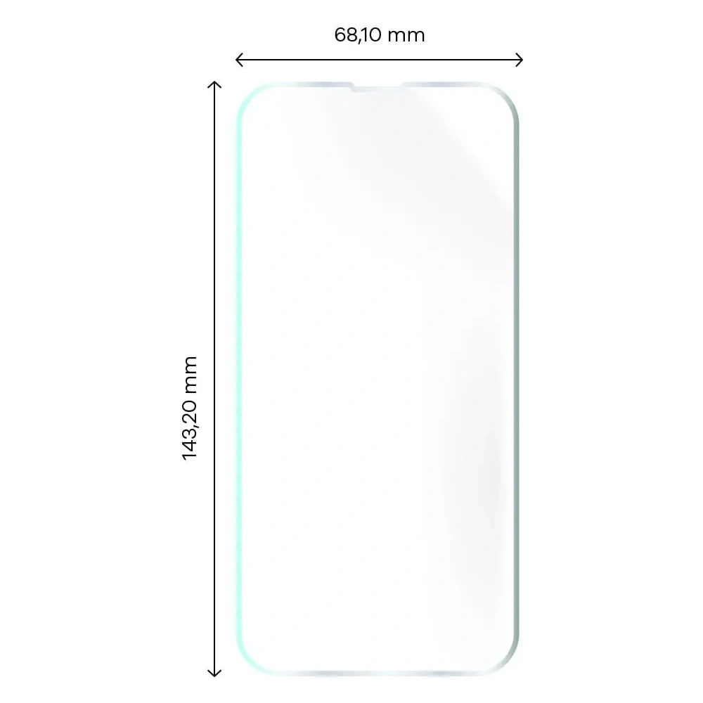 Folia hydrożelowa na ekran Bizon Glass Hydrogel Apple iPhone 14 / 13 / 13 Pro [2 PACK]