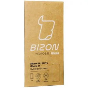Kup Folia hydrożelowa na ekran Bizon Glass Hydrogel Apple iPhone 14 / 13 / 13 Pro [2 PACK] - BIZ186 - {ean13} - Sklep Home Screen