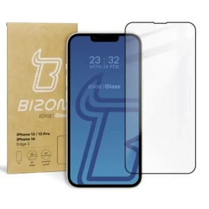 Kup Bizon Glass Edge 2 Apple iPhone 14 / 13 / 13 Pro fekete - BIZ187 - {ean13} - Sklep Home Screen