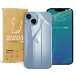 Kup Folia hydrożelowa na tył i przód Bizon Glass Hydrogel Apple iPhone 14 - BIZ191 - {ean13} - Sklep Home Screen
