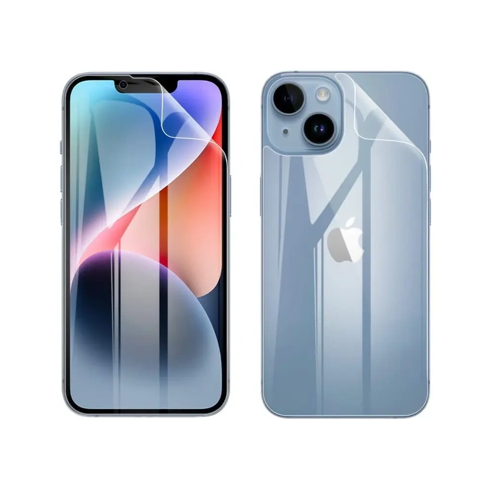 Folia hydrożelowa na tył i przód Bizon Glass Hydrogel Apple iPhone 14