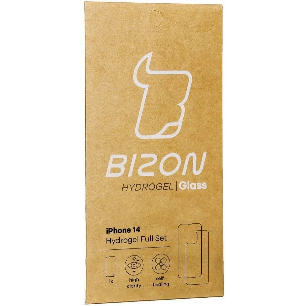 Folia hydrożelowa na tył i przód Bizon Glass Hydrogel Apple iPhone 14