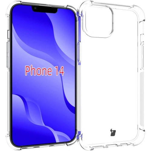 Kup Etui + 2x szkło na ekran + obiektyw Bizon Case Clear Pack do Apple iPhone 14 przezroczyste - BIZ194 - {ean13} - Sklep Home Screen