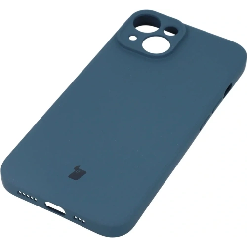 Kup Bizon Case Silicone Apple iPhone 14 albastru închis - BIZ195 - {ean13} - Sklep Home Screen