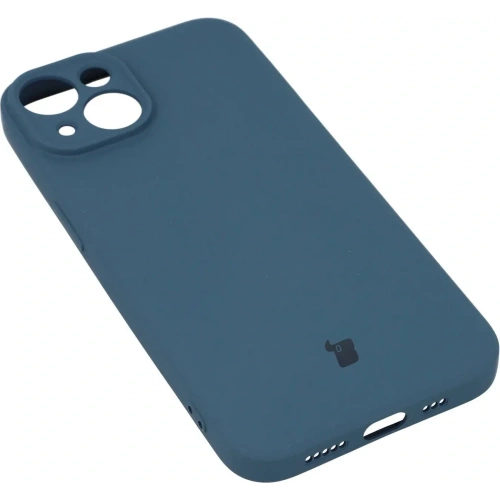 Kup Bizon Case Silicone Apple iPhone 14 albastru închis - BIZ195 - {ean13} - Sklep Home Screen